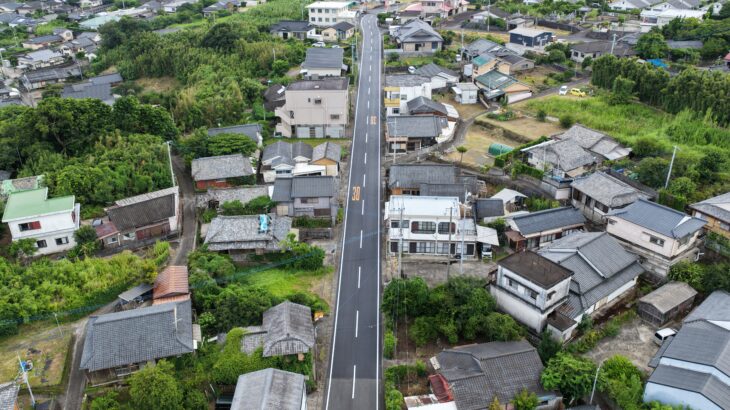 市道水成川石垣線（舗装）